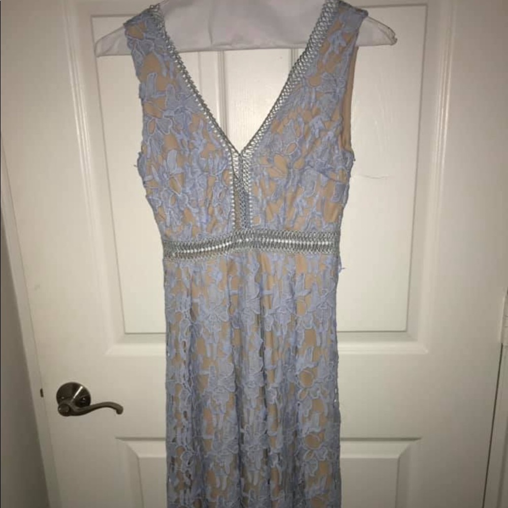Light Blue/Purple lace dress